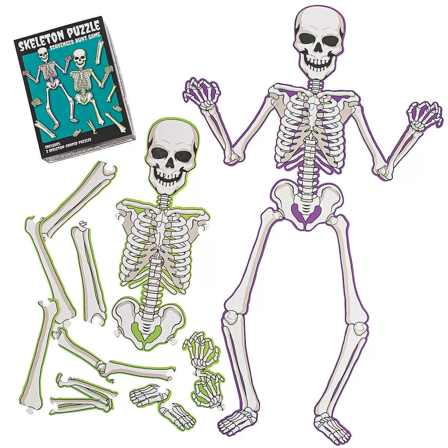 Oriental Trading Puzzles*Skeleton Puzzle Scavenger Hunt Game