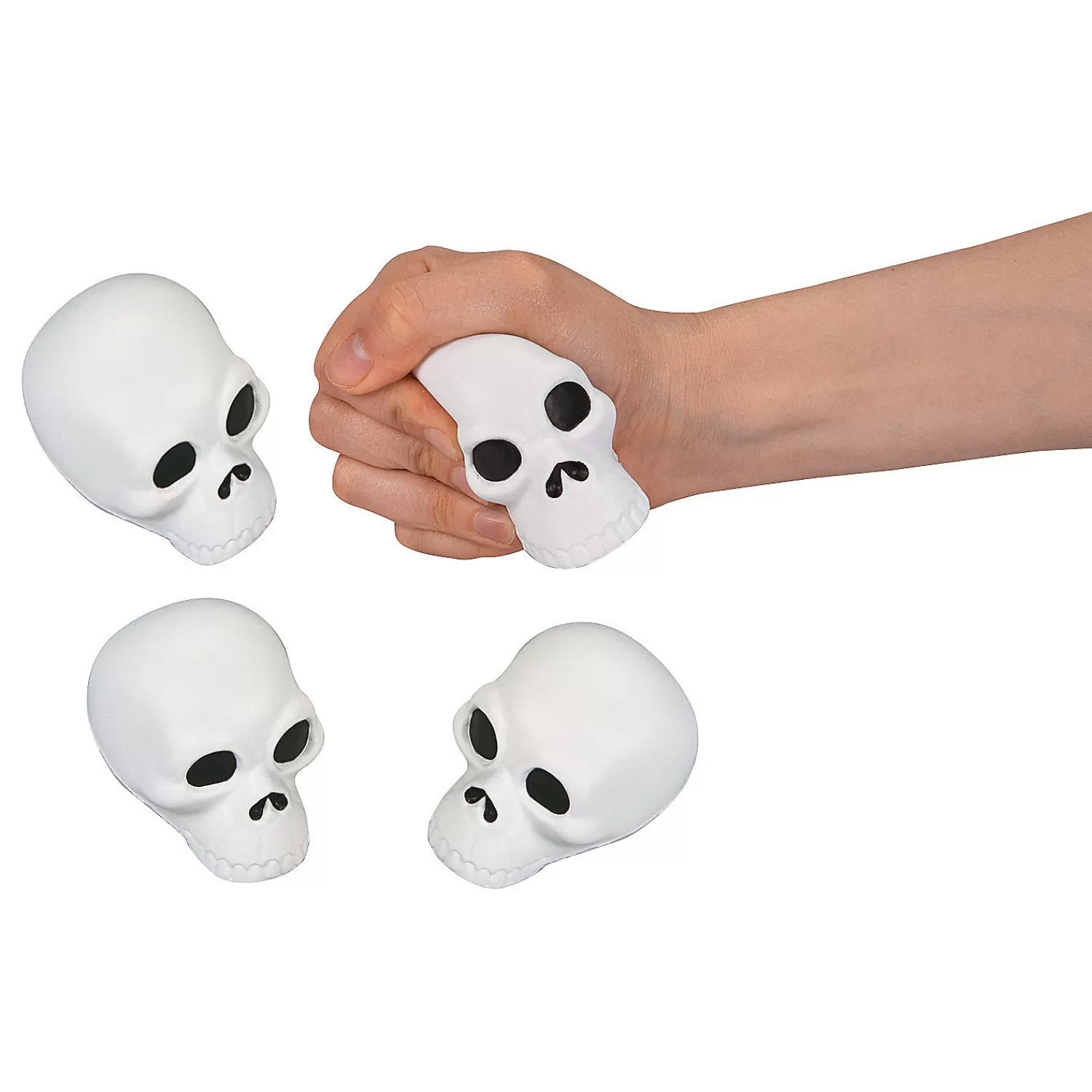 Oriental Trading Stress Balls & Toys*Skull Stress Toys - 12 Pc.