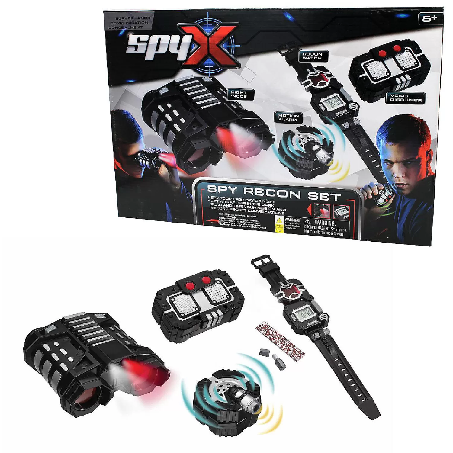 Oriental Trading Pretend Play*Spyx Recon Set, 4Pc Spy Toy Set