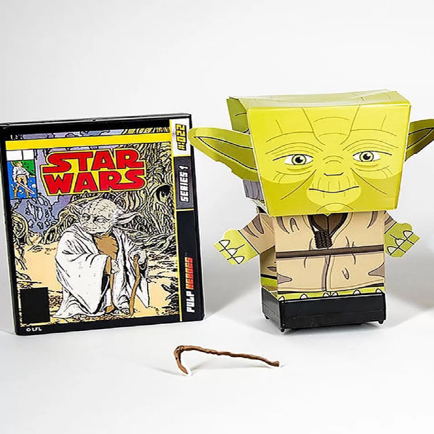 Oriental Trading Character Toys*Star Wars Yoda Snapbot Pulp Heroes Pull Back