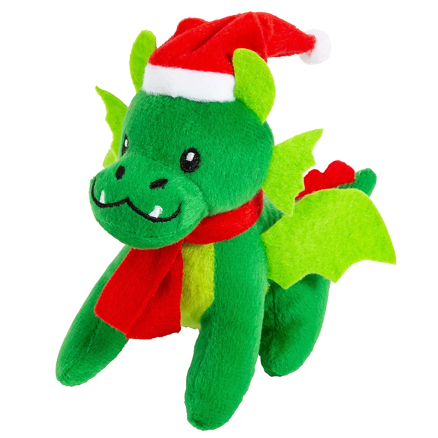 Oriental Trading Stuffed Animals & Plush Toys*Stuffed Christmas Dragons - 12 Pc.