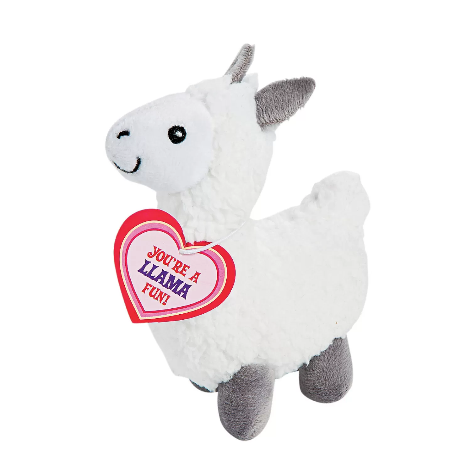 Oriental Trading Stuffed Animals & Plush Toys*Stuffed Llamas Valentine Exchanges With Card For 12