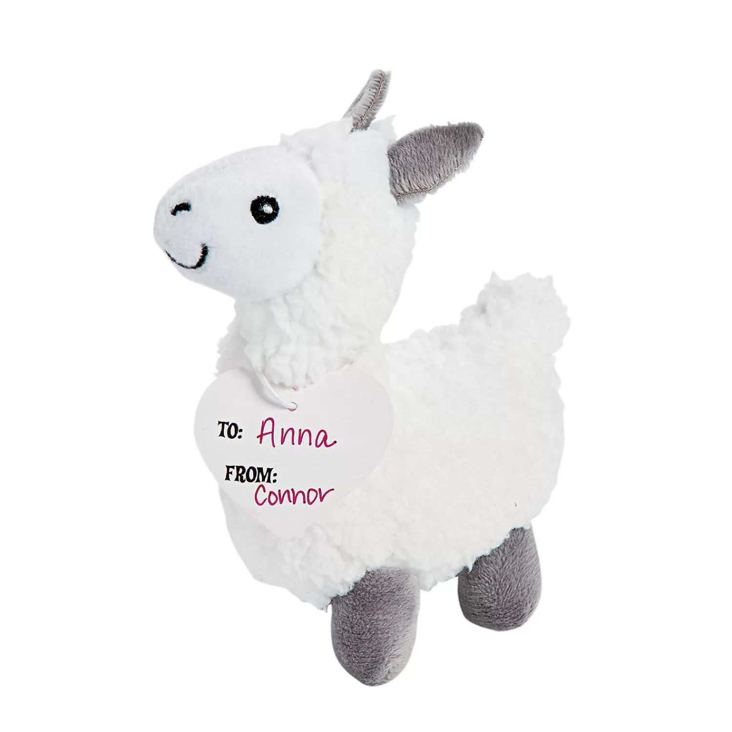 Oriental Trading Stuffed Animals & Plush Toys*Stuffed Llamas Valentine Exchanges With Card For 12