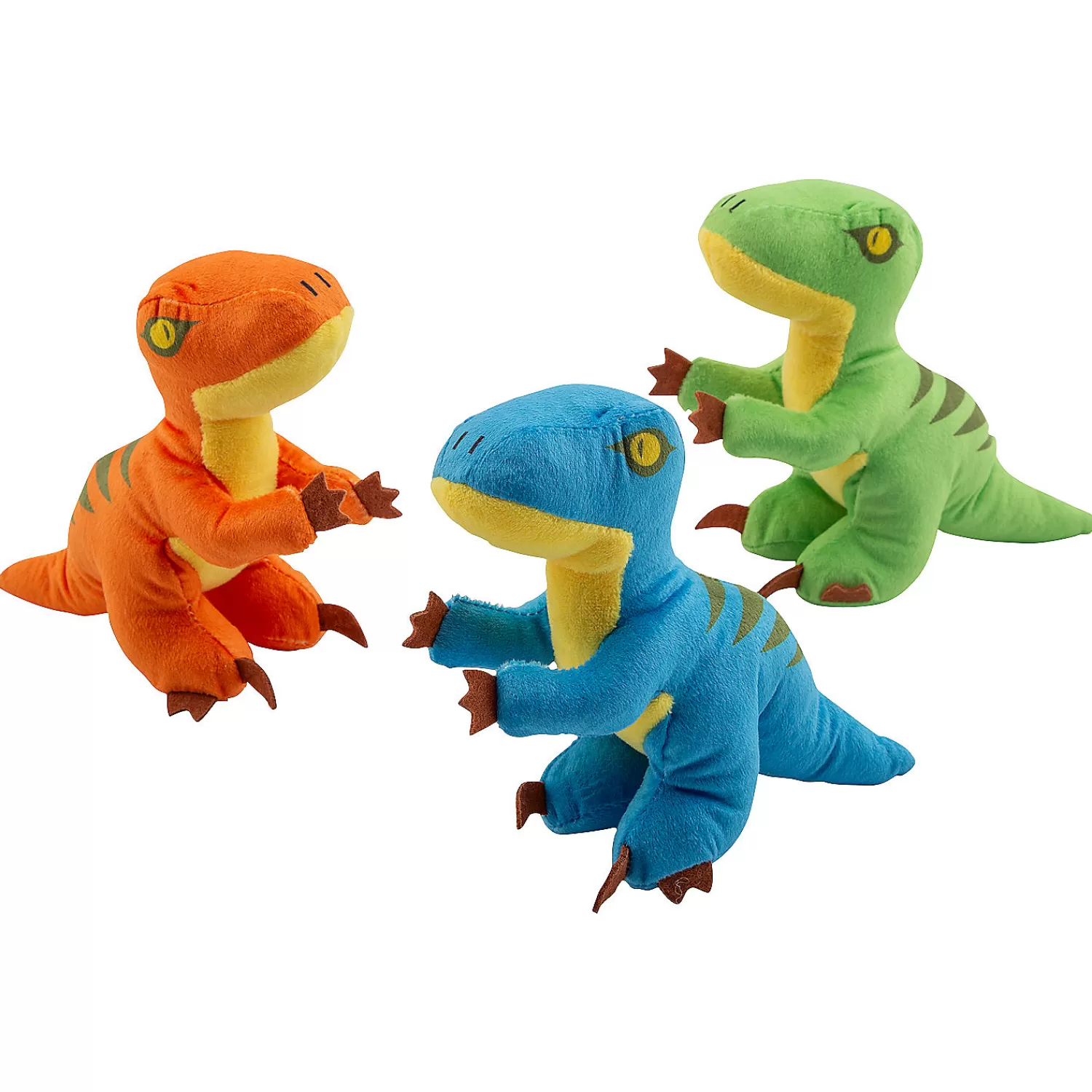 Oriental Trading Stuffed Animals & Plush Toys*Stuffed Raptors - 12 Pc.