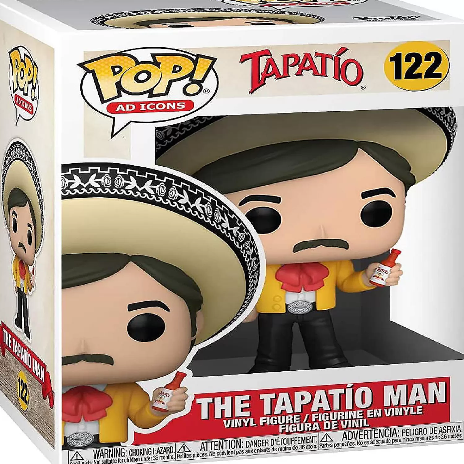 Oriental Trading Character Toys*Tapatio Funko Pop Ad Icons Vinyl Figure Tapatio Man