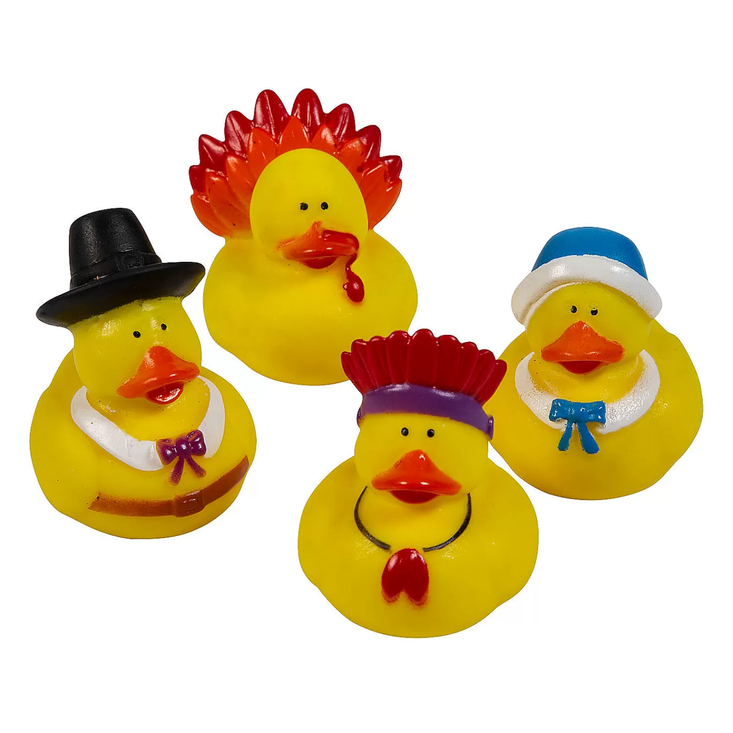 Oriental Trading Rubber Duckies*Thanksgiving Rubber Ducks - 12 Pc.