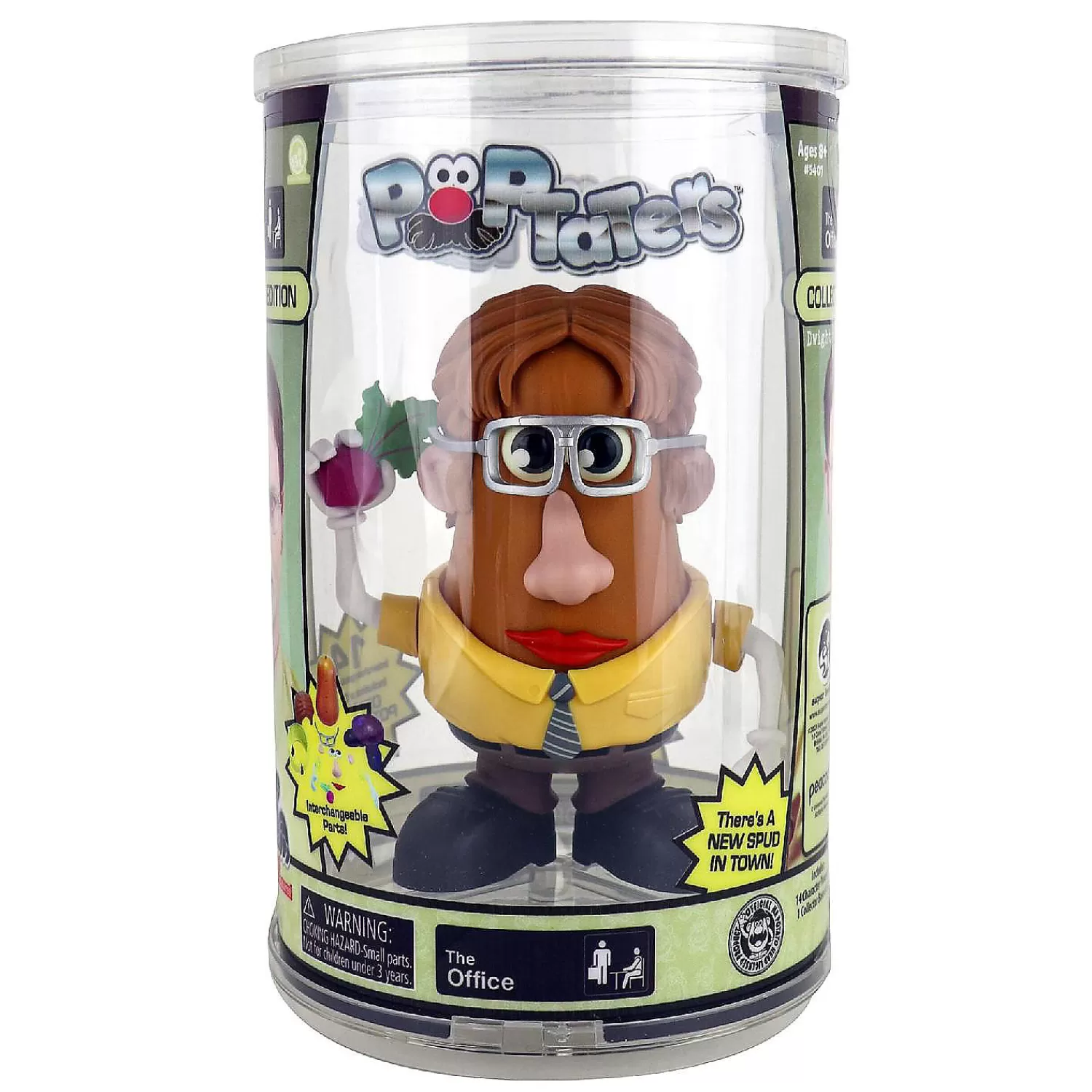 Oriental Trading Character Toys*The Office 4 Inch Poptater Figure Dwight