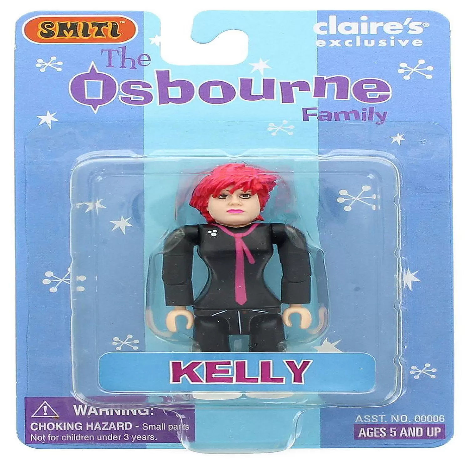 Oriental Trading Character Toys*The Osbourne Family Smiti 3 Inch Mini Figure - Kelly