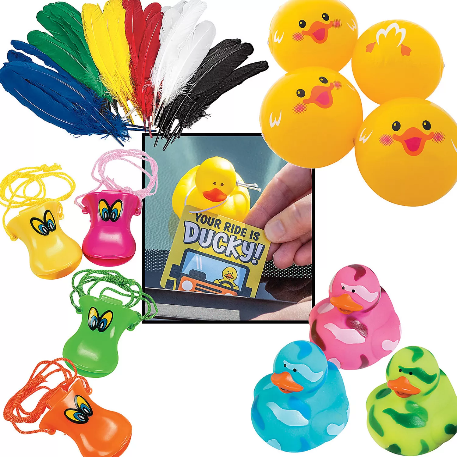 Oriental Trading Rubber Duckies*The Ultimate Duck Duck Kit - 110 Pc.