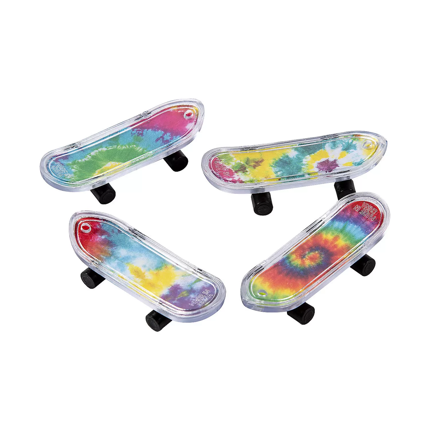 Oriental Trading Toy Cars*Tie-Dyed Mini Skateboards - 36 Pc.