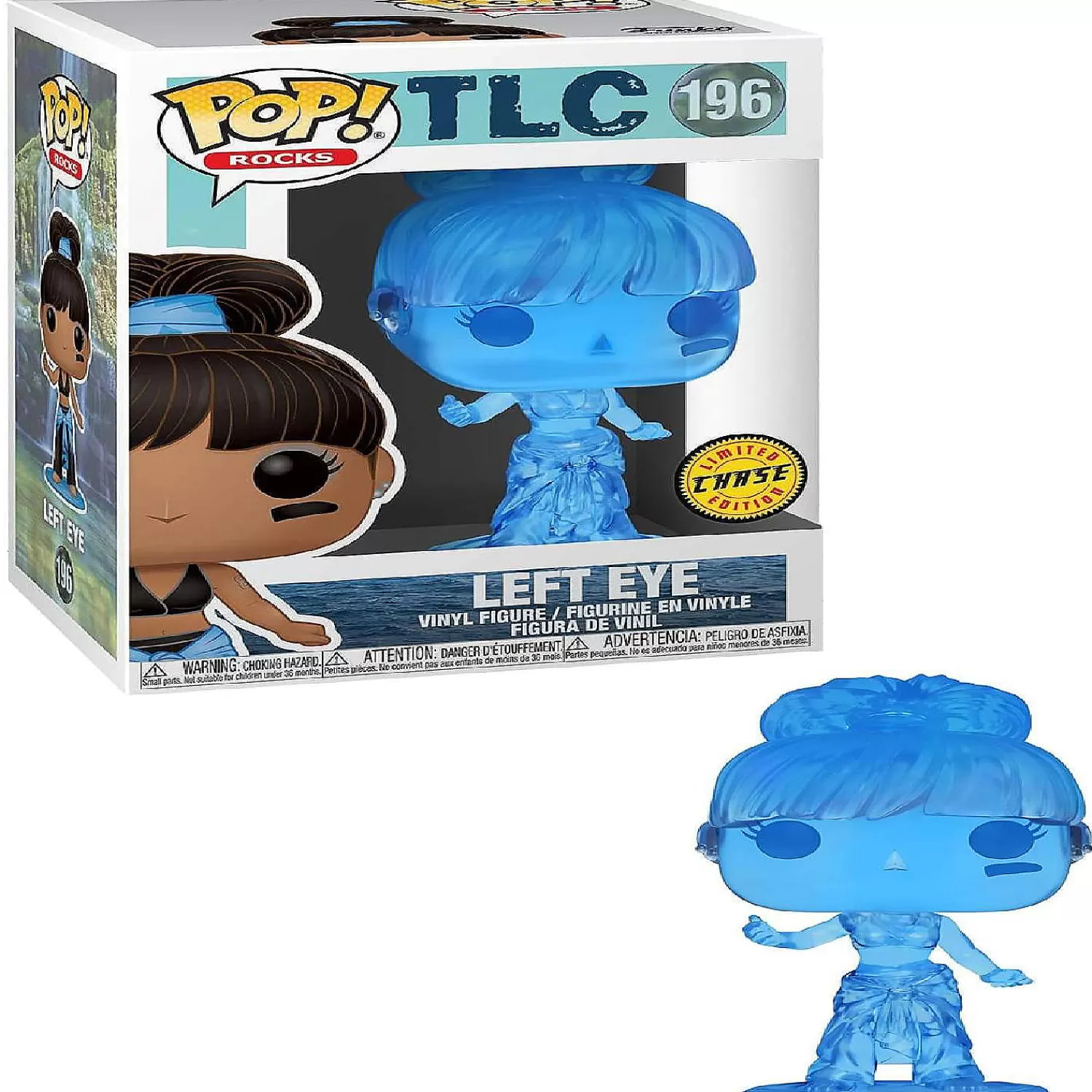 Oriental Trading Character Toys*Tlc Funko Pop Rocks Vinyl Figure Left Eye Chase