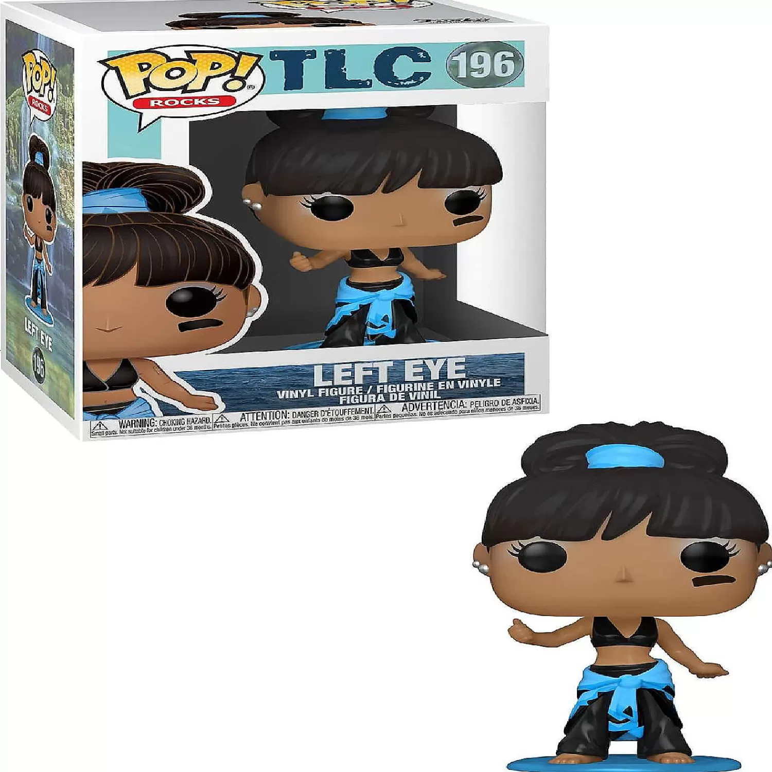 Oriental Trading Character Toys*Tlc Funko Pop Rocks Vinyl Figure Left Eye Chase