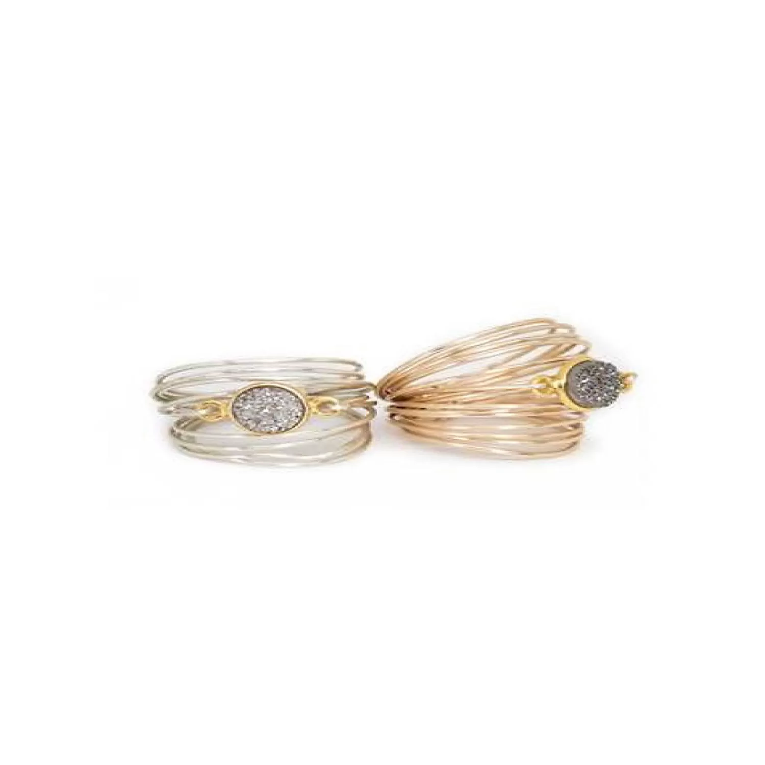 Oriental Trading Rings*Torrey Ring Grey Druzy