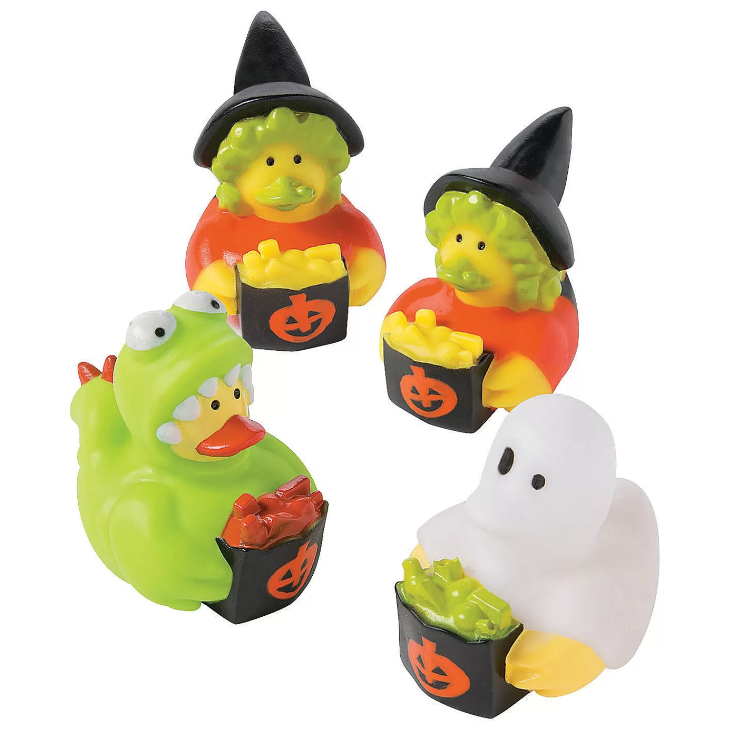 Oriental Trading Rubber Duckies*Trick-Or-Treating Rubber Ducks - 12 Pc.