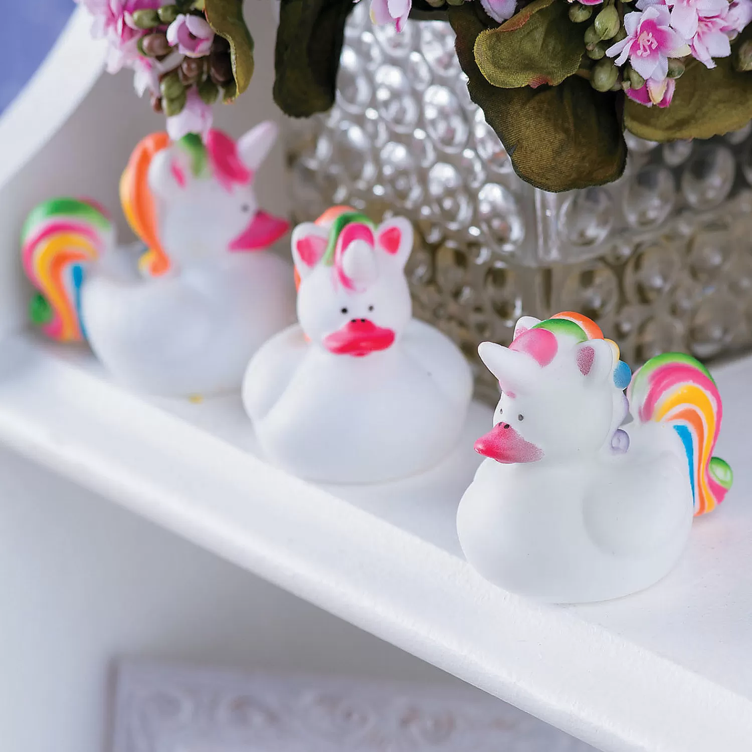 Oriental Trading Rubber Duckies*Unicorn Rubber Ducks - 12 Pc.