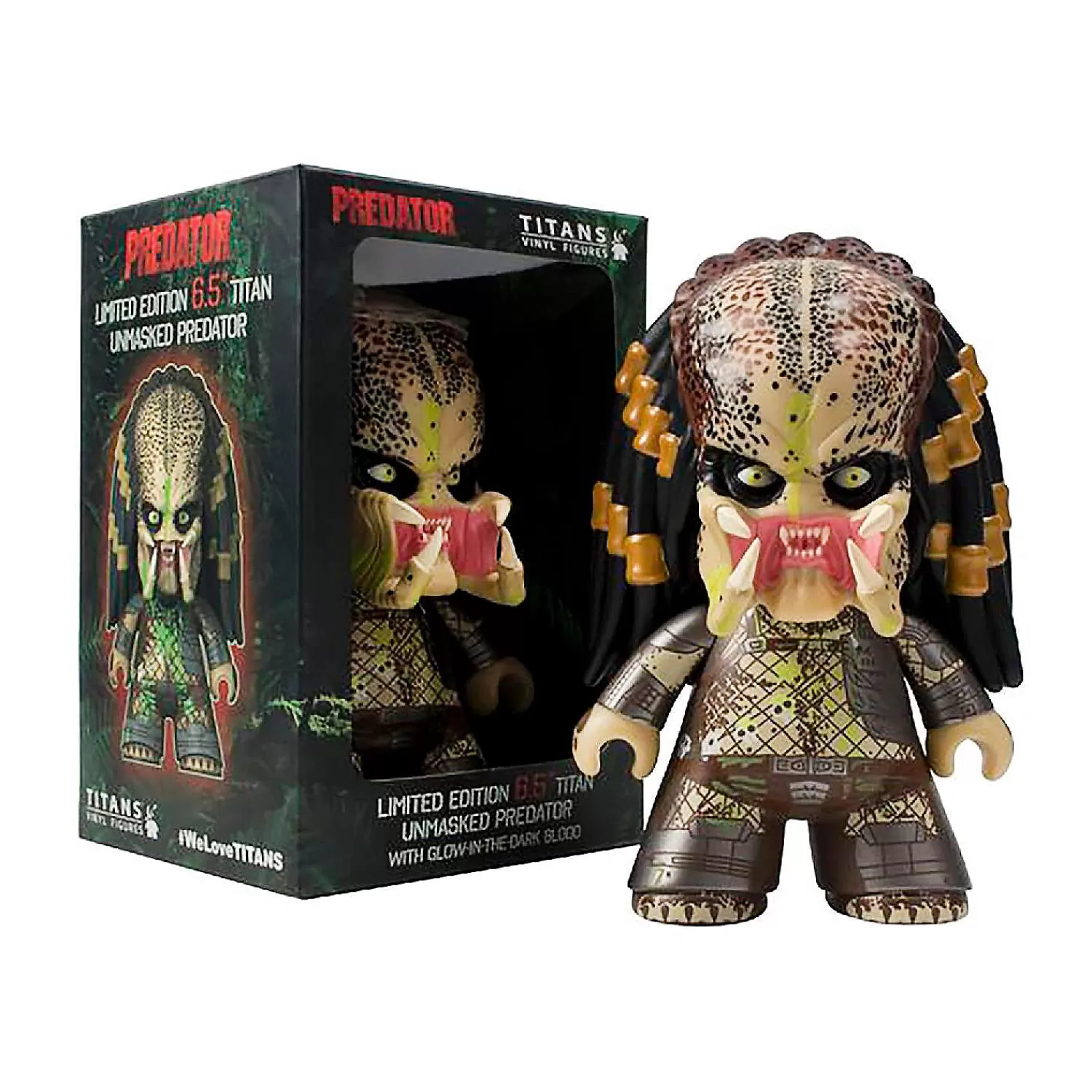 Oriental Trading Character Toys*Unmasked Predator Exclusive 6.5 Inch Titans Vinyl Figure