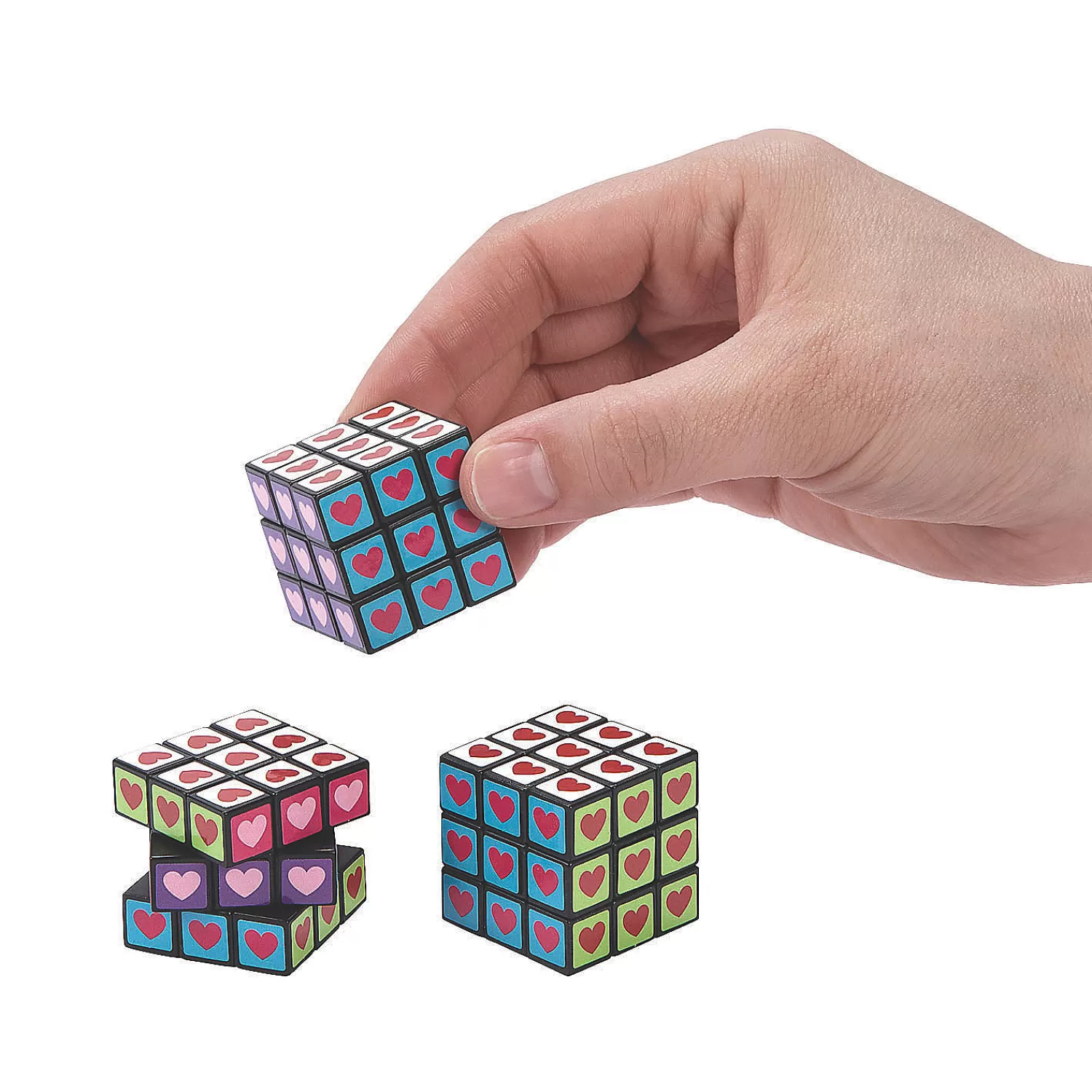 Oriental Trading Puzzles*Valentine Mini Puzzle Cubes - 12 Pc.