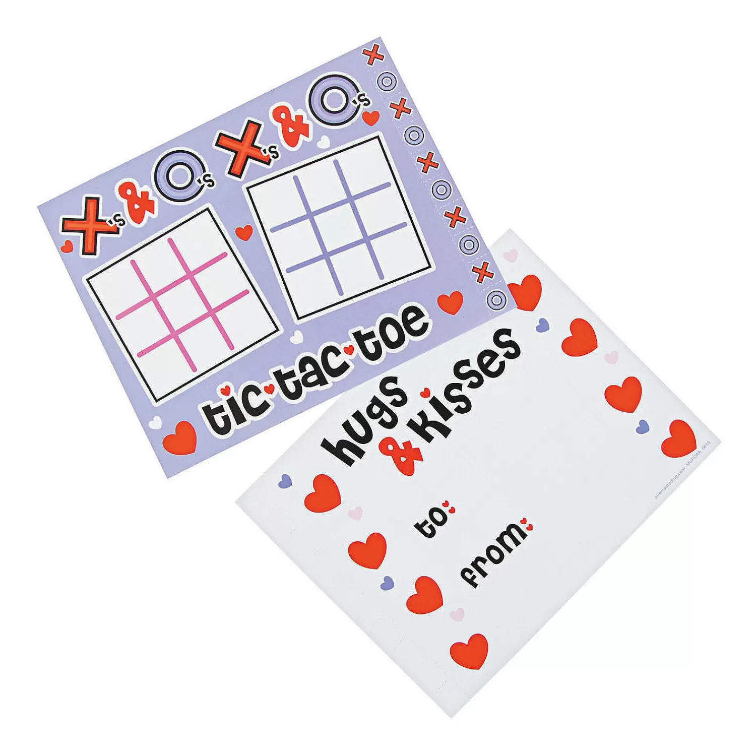 Oriental Trading Games*Valentine Tic-Tac-Toe Game - 12 Pc.