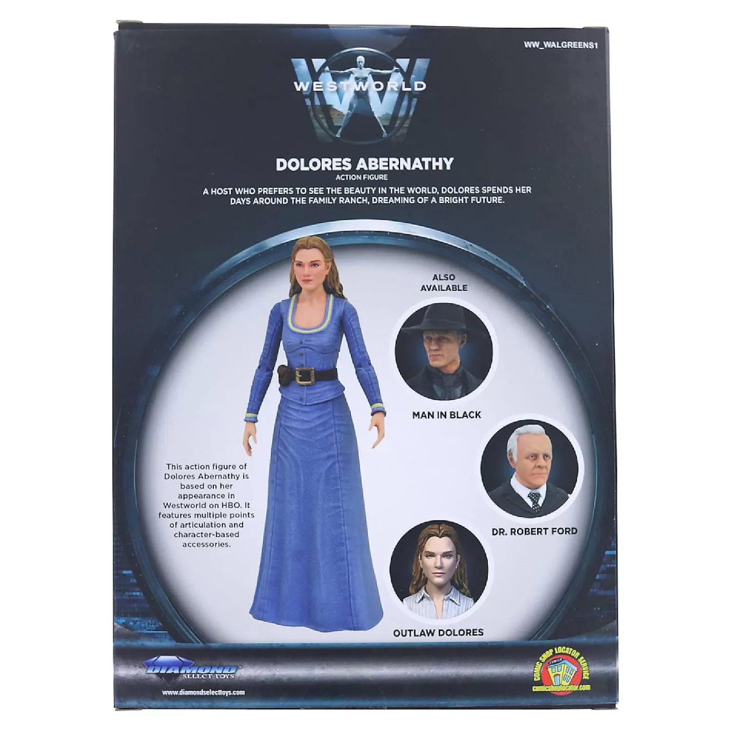 Oriental Trading Character Toys*Westworld Dolores Abernathy 7 Inch Action Figure