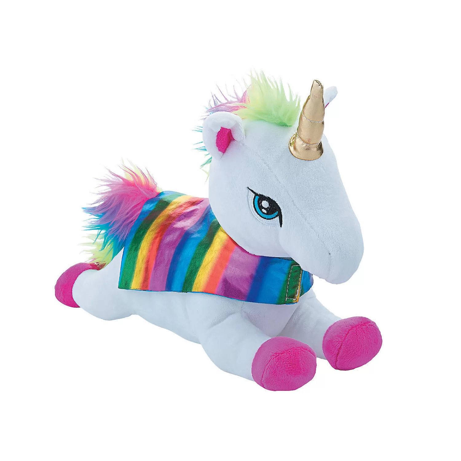 Oriental Trading Stuffed Animals & Plush Toys*White Stuffed Super Unicorn