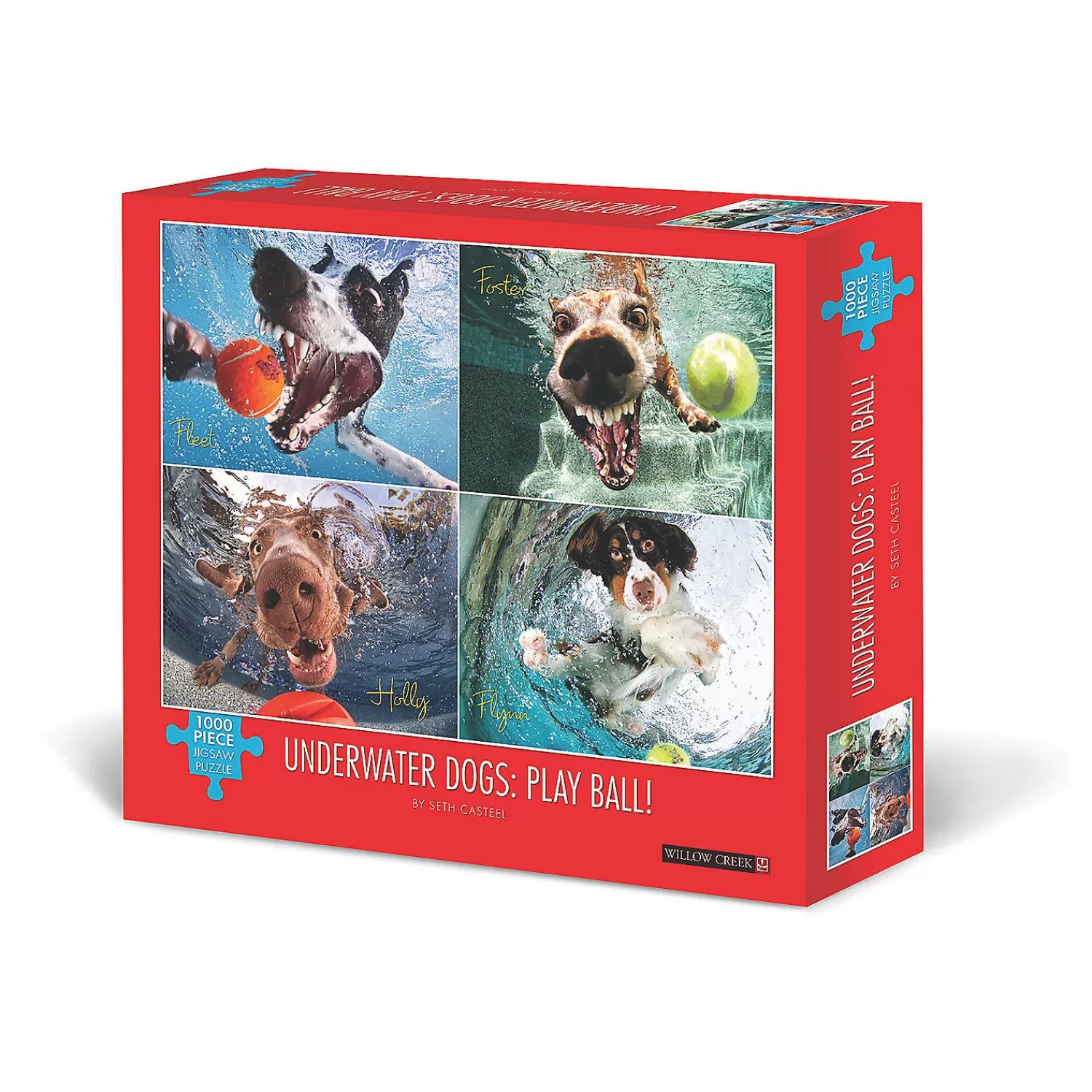 Oriental Trading Puzzles*Willow Creek Press Underwater Dogs: Play Ball 1000-Piece Puzzle