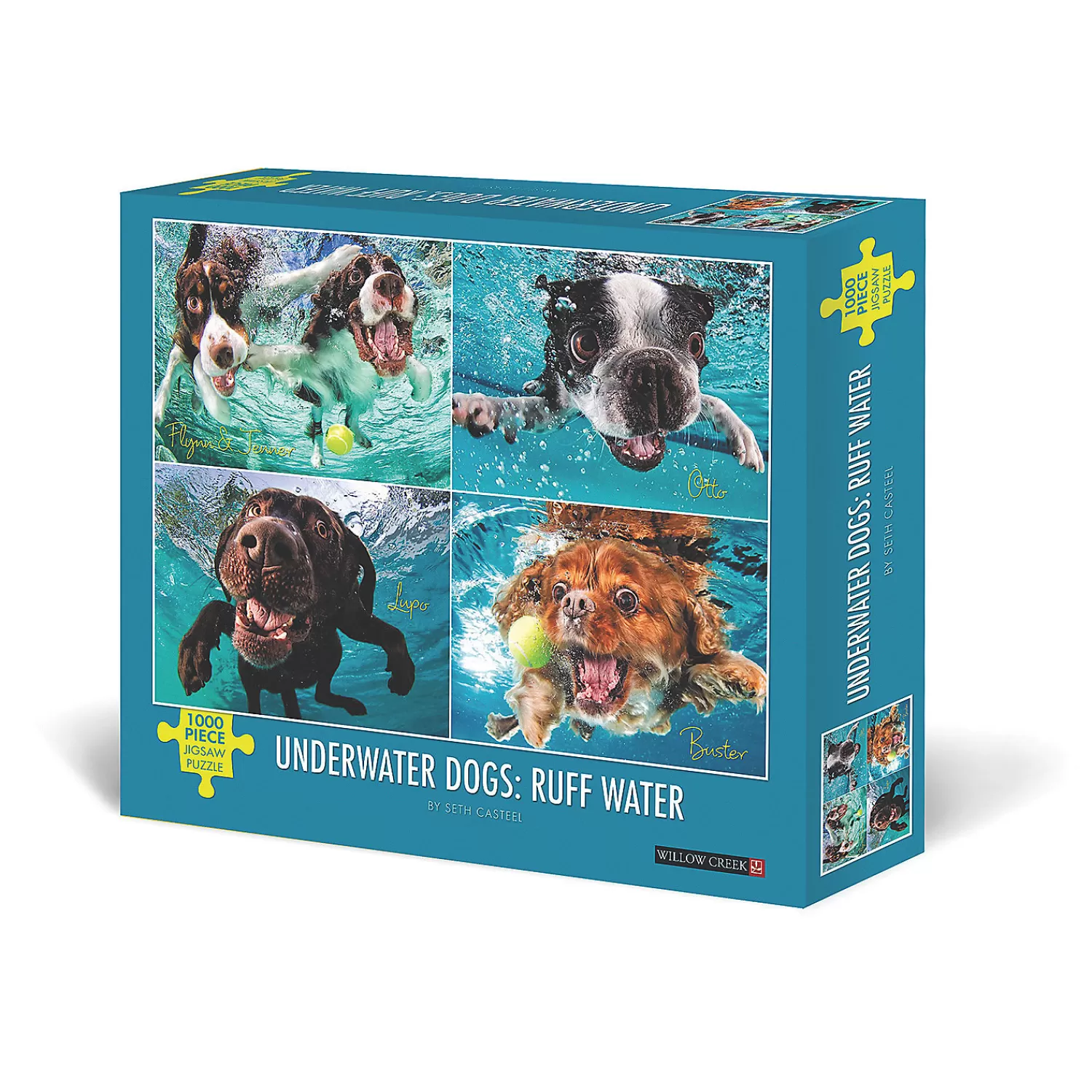 Oriental Trading Puzzles*Willow Creek Press Underwater Dogs: Ruff Water 1000-Piece Puzzle