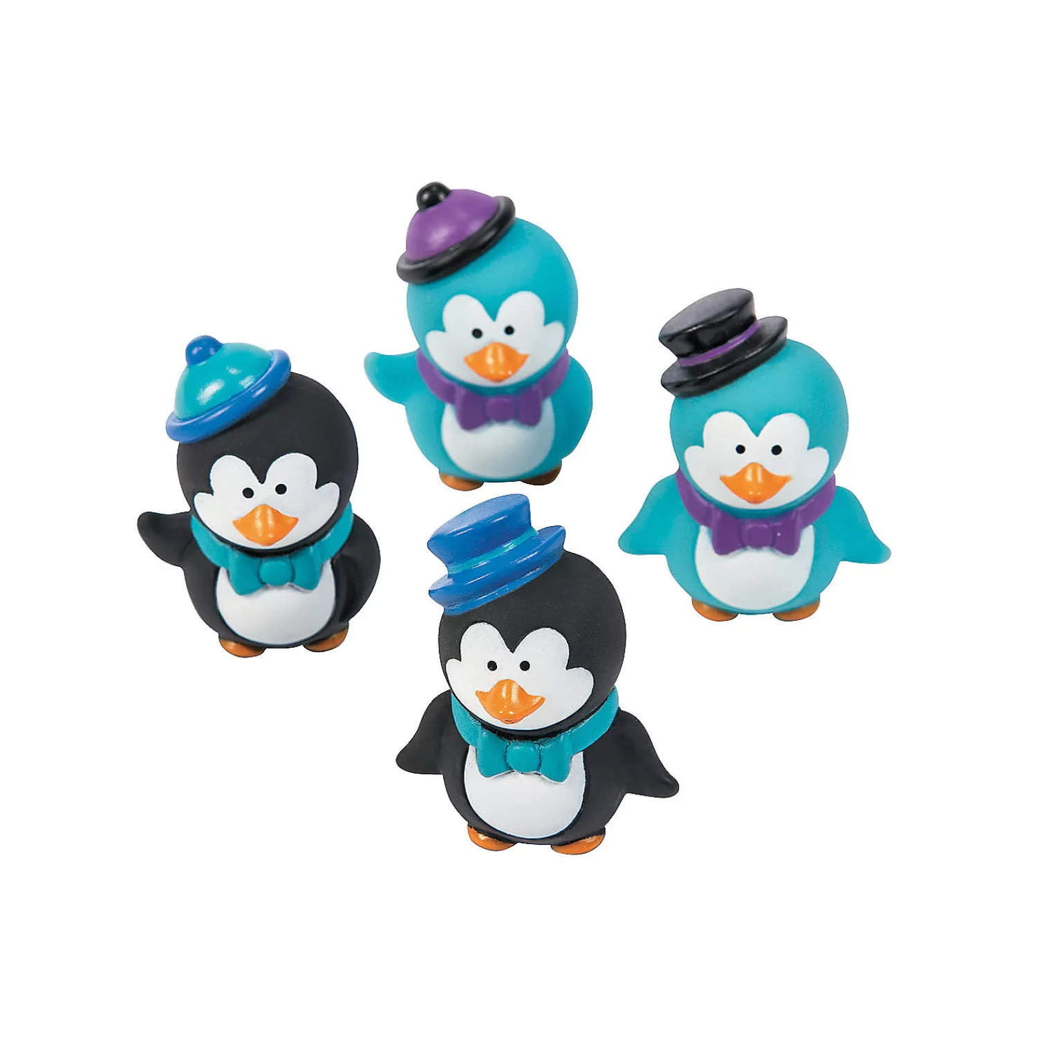 Oriental Trading Character Toys*Winter Penguin Characters - 12 Pc.