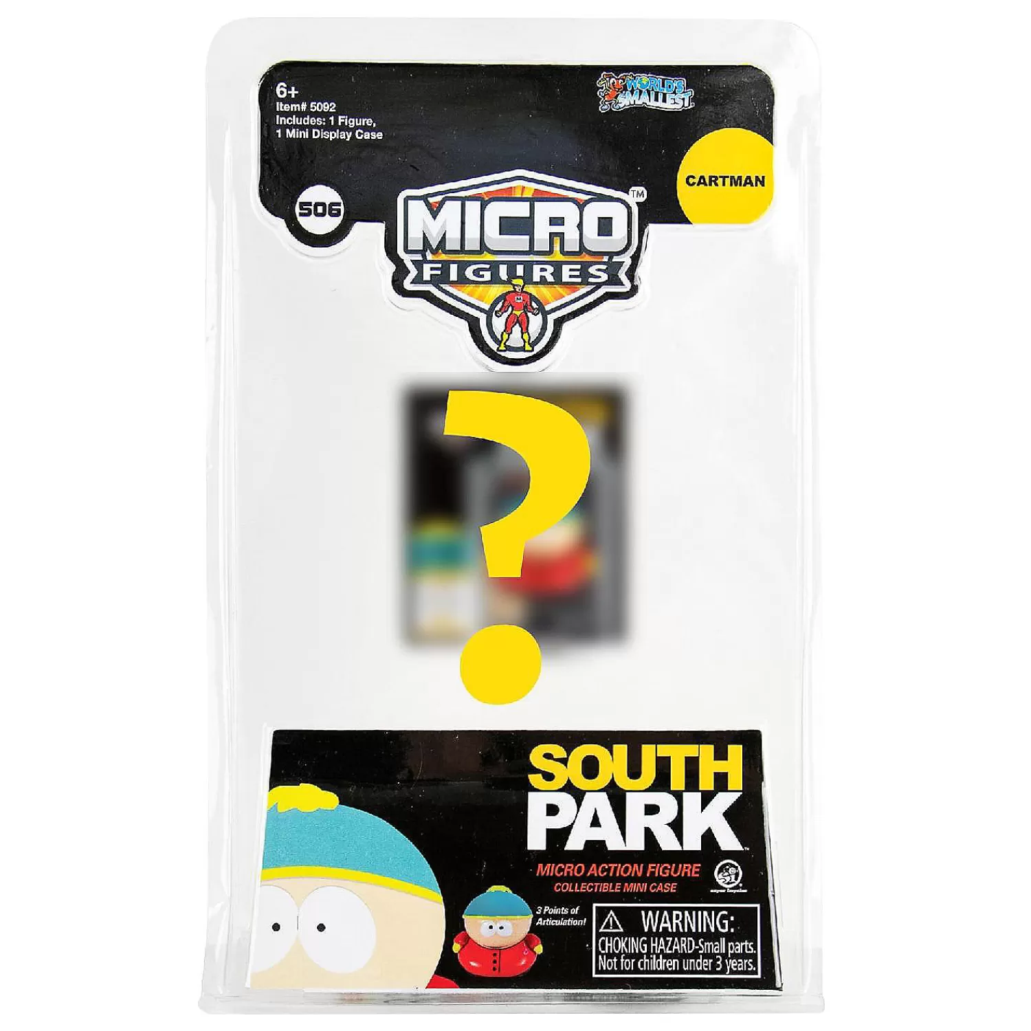 Oriental Trading Character Toys*Worlds Smallest South Park Micro Figure One Random