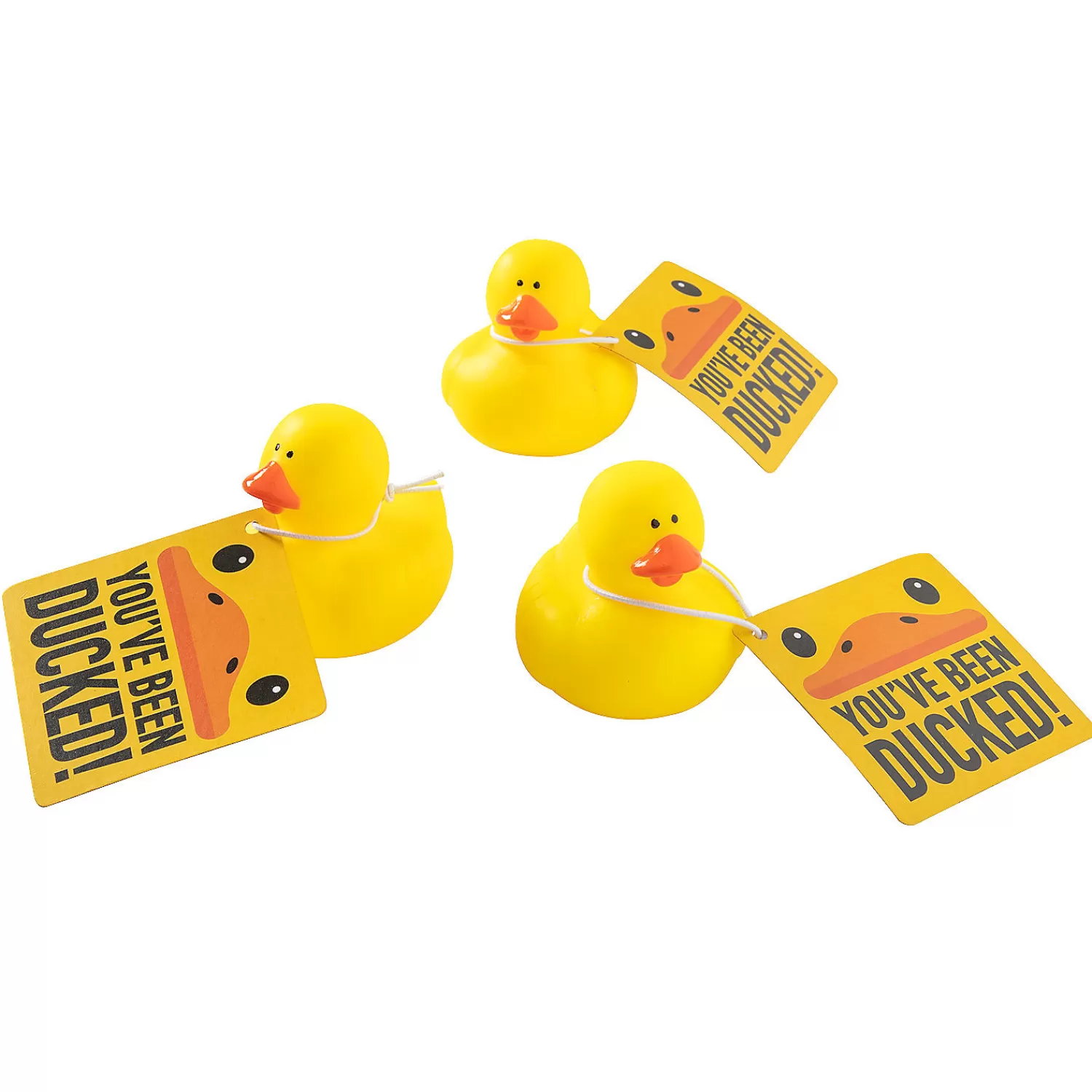 Oriental Trading Rubber Duckies*You'Ve Been Ducked Kit For 12